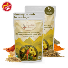 Load image into Gallery viewer, Pahadi Aloo Subji Masala Mix (Aloo Gutke) | Add Potato & Fry | Exotic Pahadi Herbs