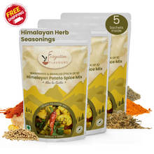 Load image into Gallery viewer, Pahadi Aloo Subji Masala Mix (Aloo Gutke) | Add Potato & Fry | Exotic Pahadi Herbs