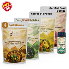 Load image into Gallery viewer, 5 Pack Pahadi Full Meal Healthy Combo | Curry, Sides & Snacks | Healthy & Easy Cooking Mix