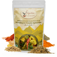 Load image into Gallery viewer, Pahadi Aloo Subji Masala Mix (Aloo Gutke) | Add Potato & Fry | Exotic Pahadi Herbs