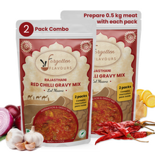 Load image into Gallery viewer, Rajasthani Red Chilli (Lal Maans) Gravy Mix | No Chopping Easy Cooking | Exotic Flavours
