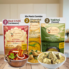Load image into Gallery viewer, 6 Pack Combo| Regional Gravy Mix | No Cutting No Chopping | Easy Healthy Cooking