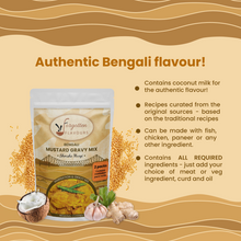 Load image into Gallery viewer, Bengali Mustard/Shorshe Gravy Masala Mix | No Cutting No Chopping | Easy Cooking