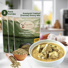 Load image into Gallery viewer, Kashmiri Yakhni (fennel) Gravy Masala Mix | Exotic Indian Flavours | Healthy Easy | 2 Step Cooking