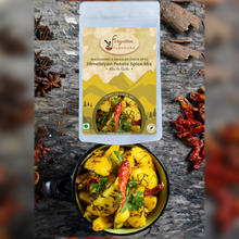 Load image into Gallery viewer, Pahadi Aloo Subji Masala Mix (Aloo Gutke) | Add Potato & Fry | Exotic Pahadi Herbs