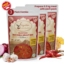 Load image into Gallery viewer, Rajasthani Red Chilli (Lal Maans) Gravy Mix | No Chopping Easy Cooking | Exotic Flavours