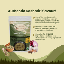 Load image into Gallery viewer, Kashmiri Yakhni (fennel) Gravy Masala Mix | Exotic Indian Flavours | Healthy Easy | 2 Step Cooking