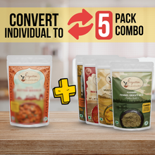 Load image into Gallery viewer, Convert to Pack of 5 Gravy Mixes – Add-On (Full Flavour Set Upgrade)
