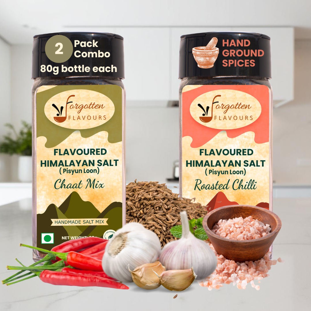 Himalayan Flavoured Salts (Pahadi Namak) Seasoning | Roasted Chilli, C ...