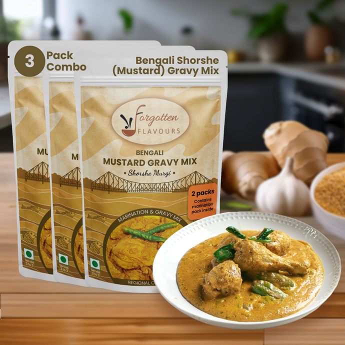 Bengali Mustard/Shorshe Gravy Masala Mix | No Cutting No Chopping | Easy Cooking