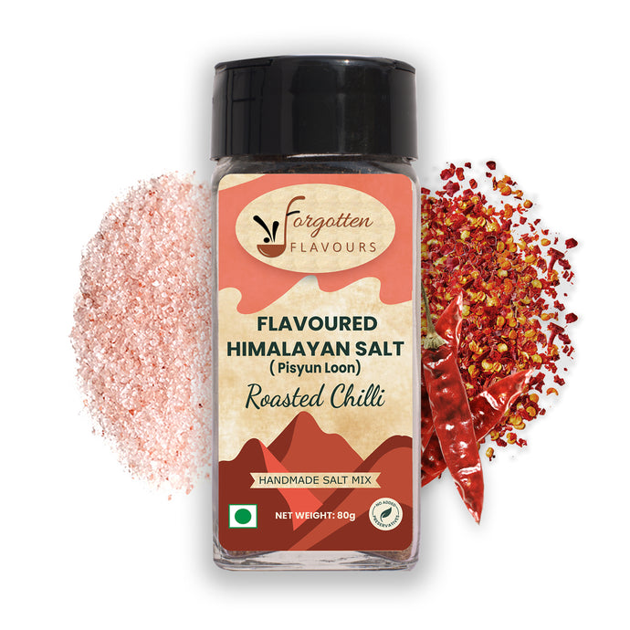 Roasted Chilli Flavoured Himalayan (Pahadi) Salt