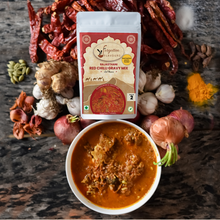 Load image into Gallery viewer, Rajasthani Red Chilli (Lal Maans) Gravy and Marination Mix
