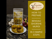 Load and play video in Gallery viewer, Bengali Mustard Gravy and Flavouring Mix (Shorshe)
